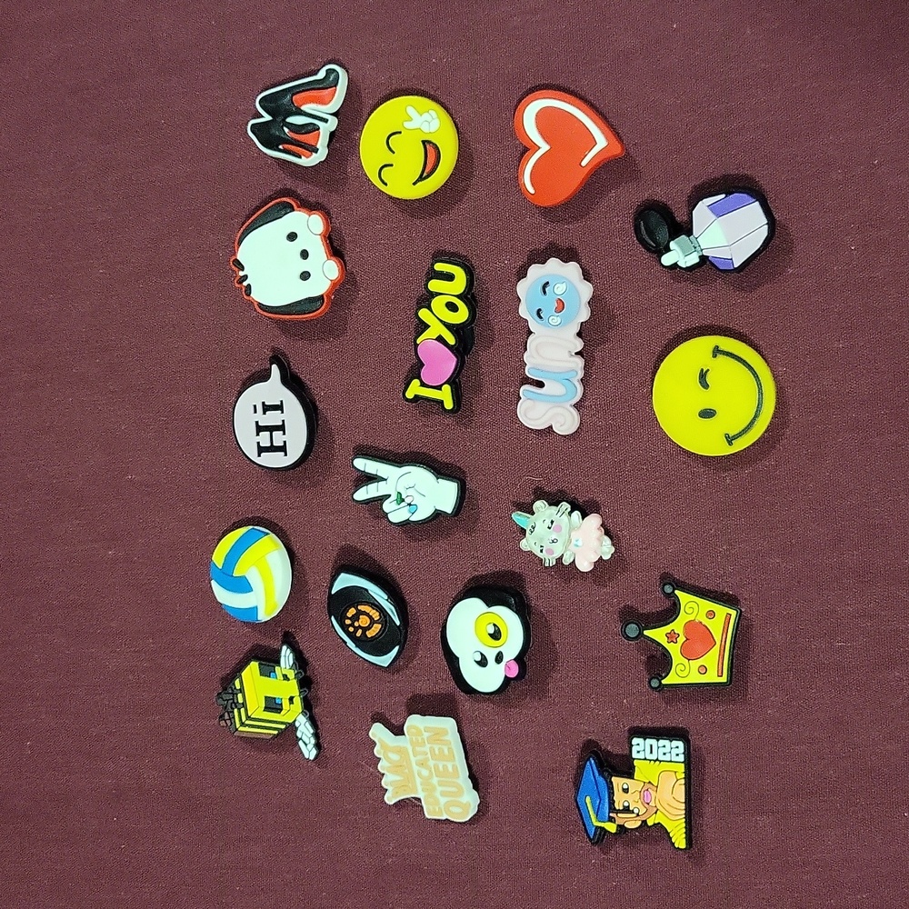 NWOT,  Crocs charms lot. $15